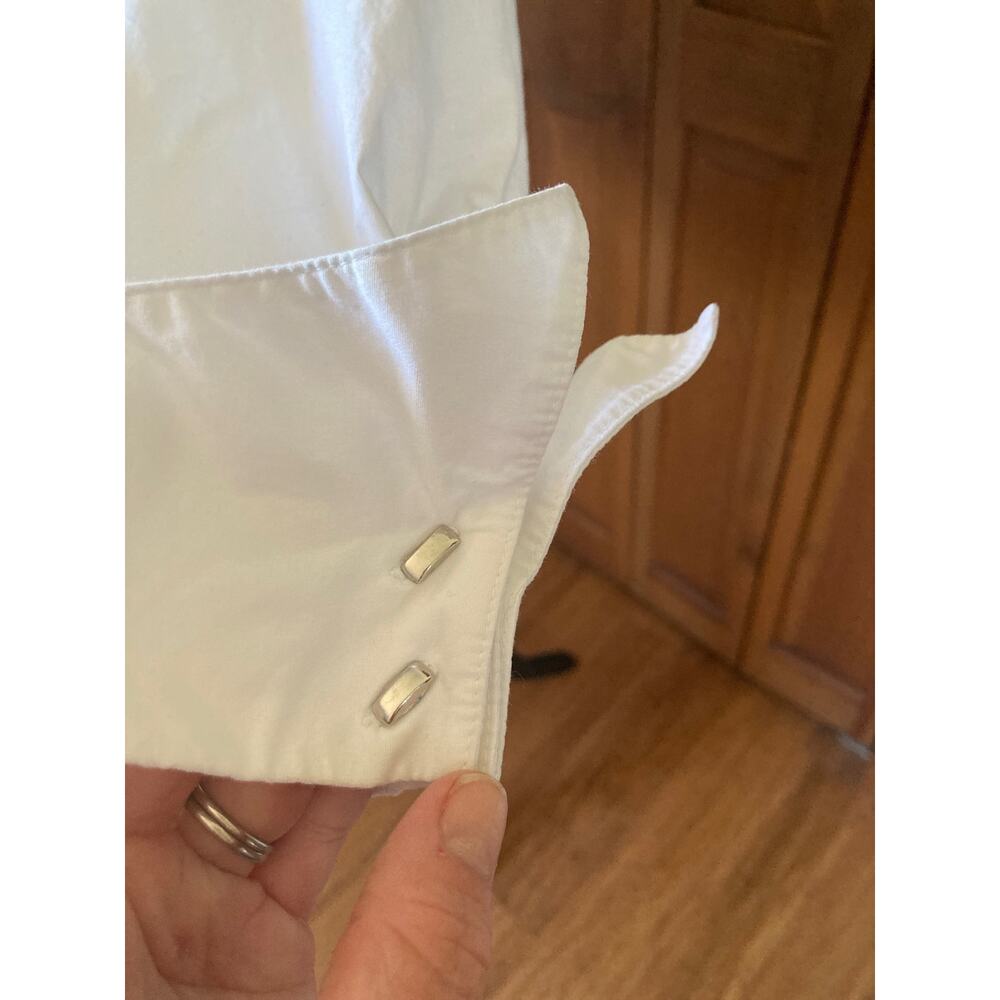 Citi Woman White Buttondown Blouse, Size 20W - Picture 3 of 6